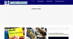 Desktop Screenshot of ljconcursos.com.br